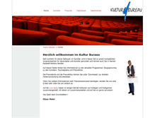 Tablet Screenshot of kultur-bureau.de